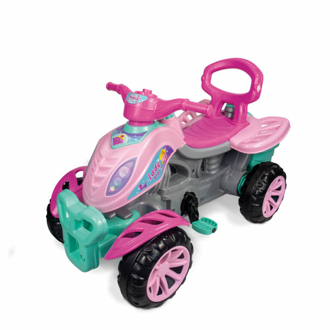 Triciclo Moto Infantil Passeio/Pedal Avespa - Maral Pink