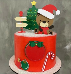 ARQUIVO DE CORTE TOPO DE BOLO NATAL EM CAMADAS ARQUIVO DE CORTE TOPO DE BOLO NATAL EM CAMADAS