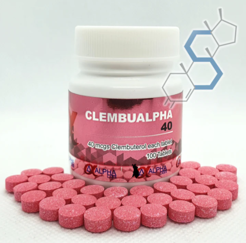 Clembu Alpha 40 | Clembuterol 40mcgs 100 tabletas