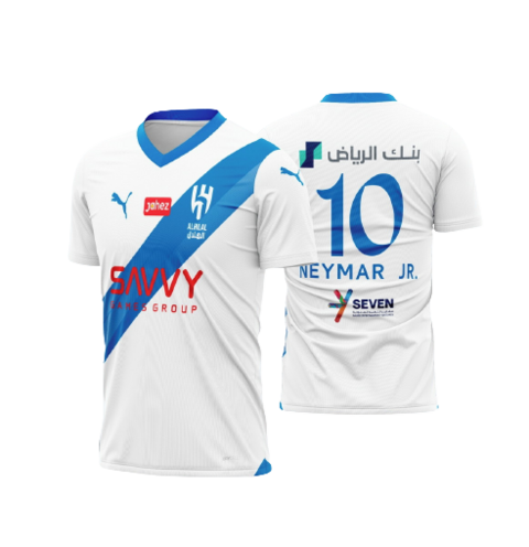 Camisa Al-Nassr FC Home 2022/2023 Amarela e Azul – Versão Jogador – KS Sports – Camisas de Times e Seleções