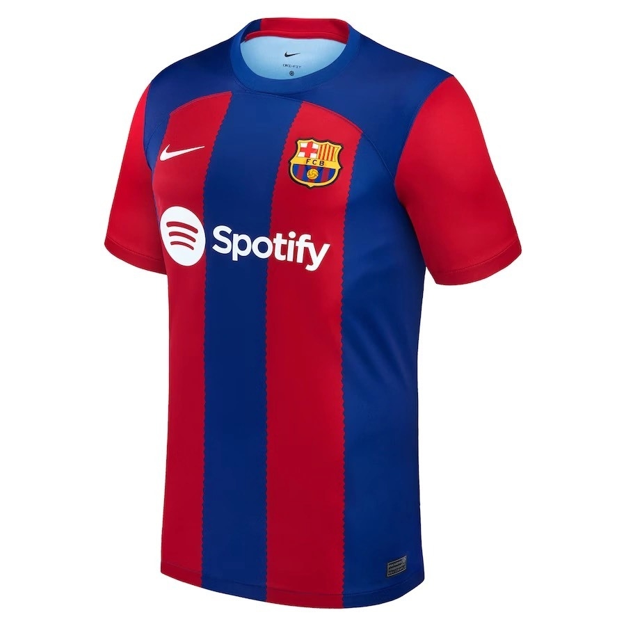 Nova Camisa Barcelona Home 23/24 Torcedor Nike - Azul e Vermelha