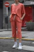 FERIA - Pantalón Malú coral - comprar online