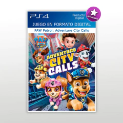 ¡Patrulla canina! The Movie Adventure City Calls PS4 Digital Secundaria
