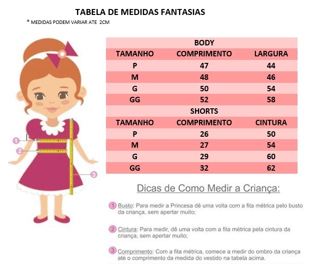 Fantasia Arlequina Short Infantil