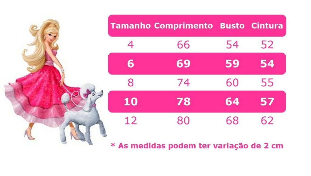 Vestido Infantil Barbie Pink Com Cinto de Pérolas – Moda infantil