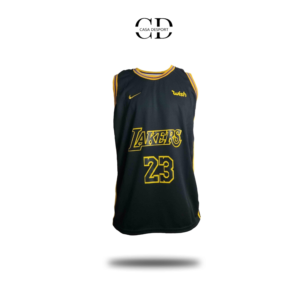Camiseta Lakers Negra (6) James - Casa Desport