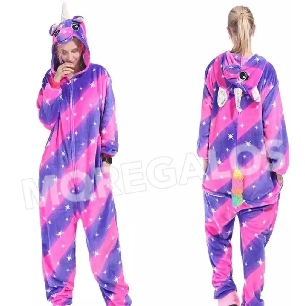Pijama Disfraz Unicornio Kigurumi Adultos