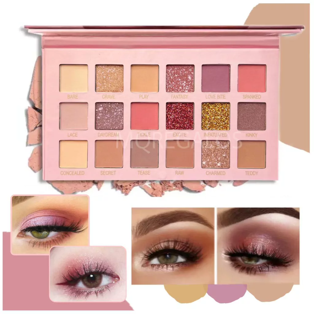 Paleta X18 Colores Sombras Colores Maquillaje Make Up Rostro Paleta X18 Colores Sombras Colores Maquillaje Make Up Rostro