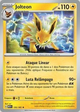 Carta Pokémon - Articuno 144/165 - 151 - Copag em Promoção na