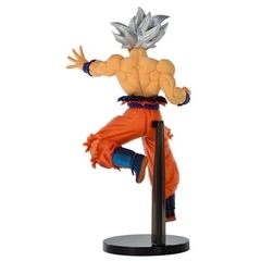 Boneco Action Figure Miniatura Goku Instinto Superior Branco