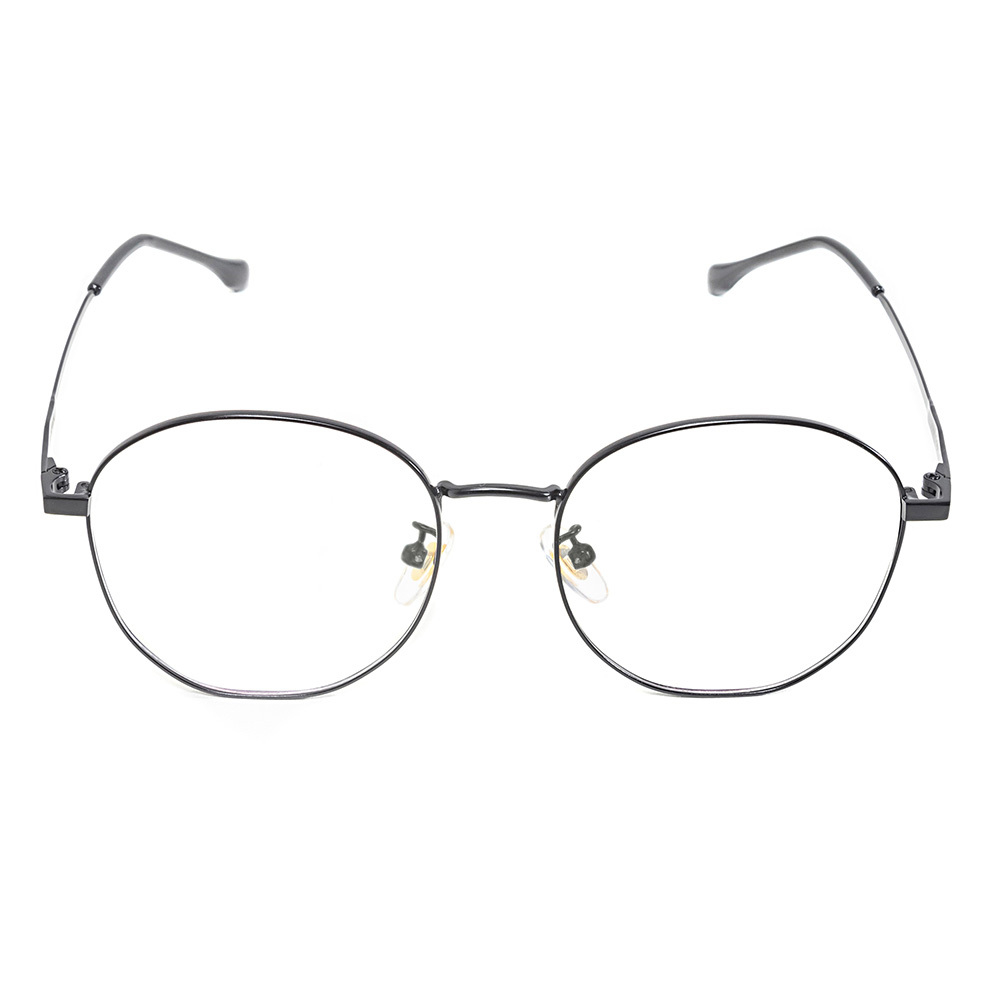 Armação Para Óculos De Grau Oval Preto TRI030 Triton Eyewear