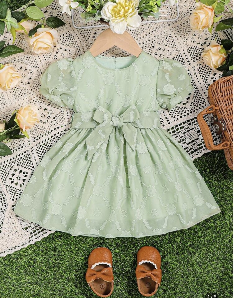 VESTIDO PARA BEBÉ MENINA