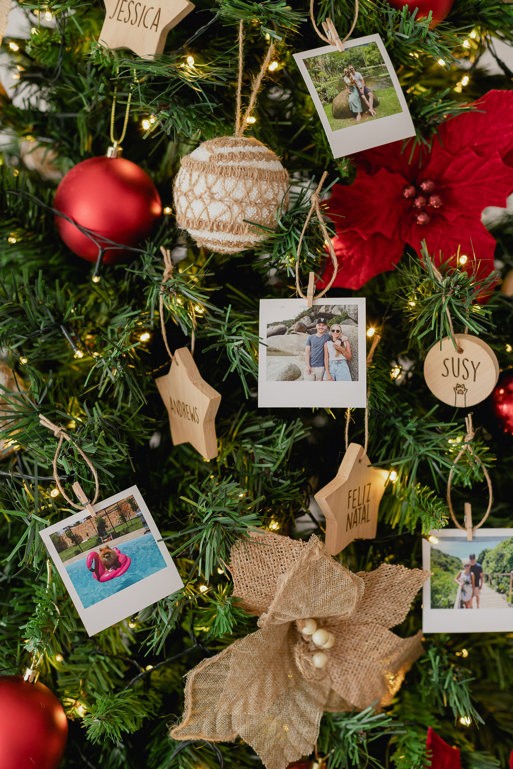 Enfeites de Natal Personalizado com Foto Online, FotoRegistro