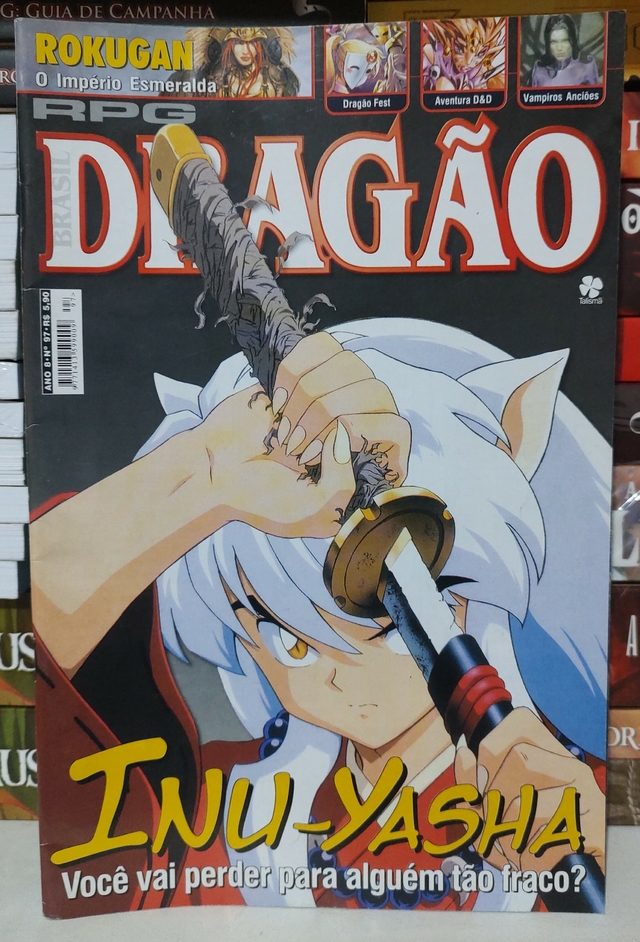 Revista Dragão Brasil RPG Sebo do RPG