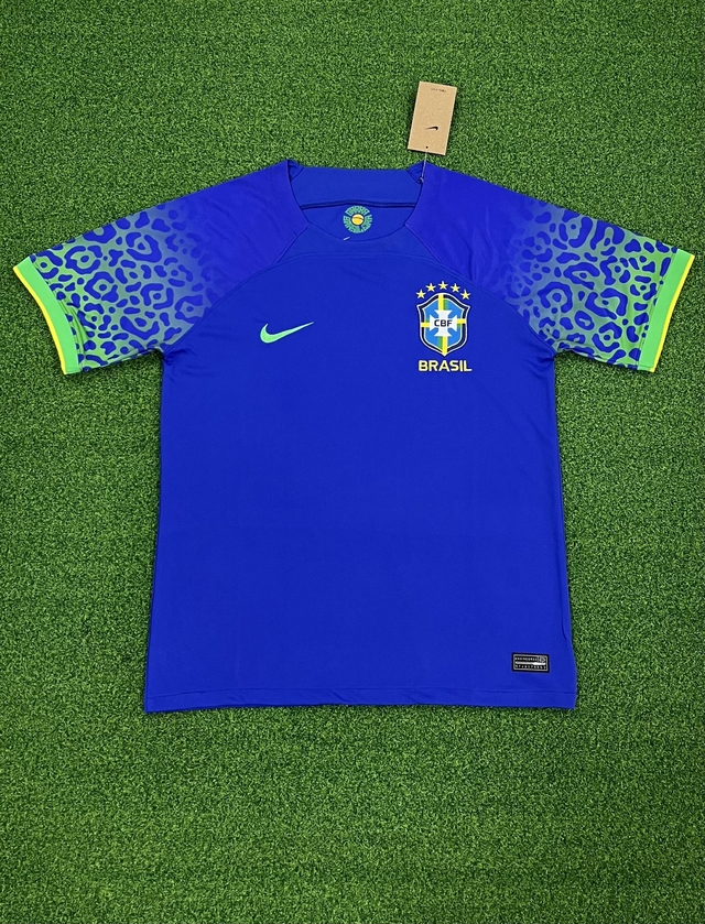 camisa brasil copa 2022 azul