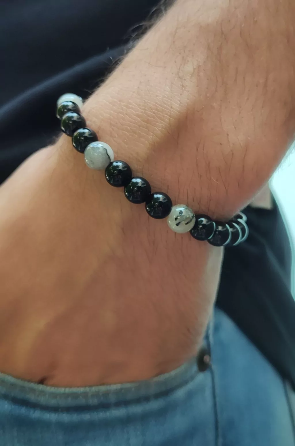 PULSERA HOMBRE PROTECCIÓN - Ámbar accesorios