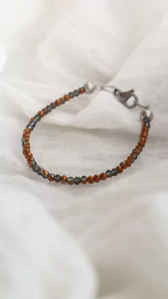 Pulsera Cristal color Tierra