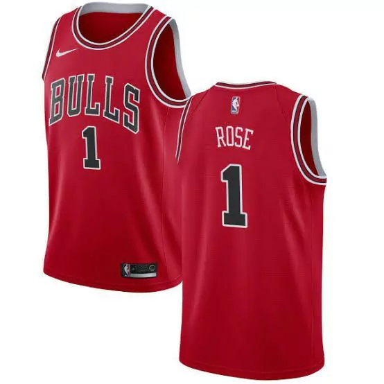 Camisa NBA Chicago Bulls - Nº1 Derrick Rose