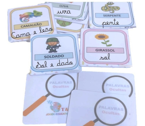 Jogo Educativo - Letras Ocultas