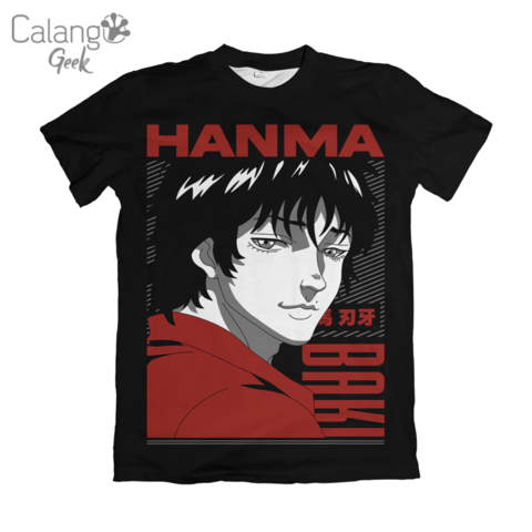 Camisa Baki Hanma - Black Edition - M.04