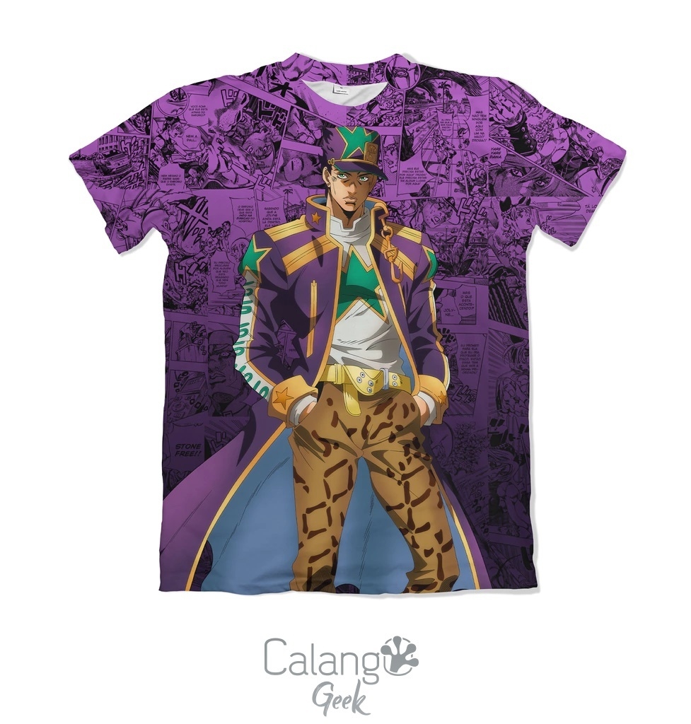 Camiseta JoJo's Bizarre Adventure Jotaro Kujo Mod.01