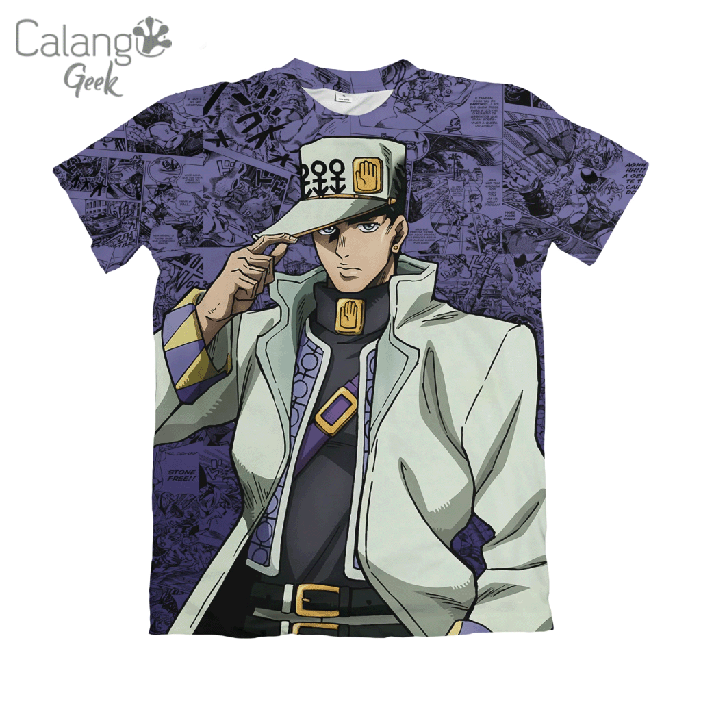 Camiseta JoJo's Bizarre Adventure - Jotaro Kujo
