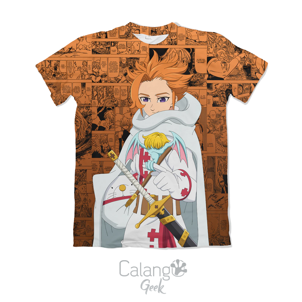 CAMISA EXCLUSIVA KYOJURO RENGOKU - DEMON SLAYER MANGÁ