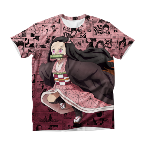 Camisa Camiseta Nezuko Oni Demon Slayer 2