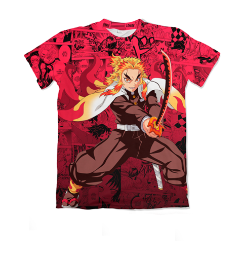 Camisa Exclusiva Muichiro Tokito Mangá - Demon Slayer