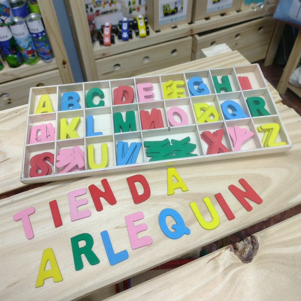 Cajas Letra R CAJA DE LETRAS DE MADERA - Comprar en TIENDA ARLEQUIN