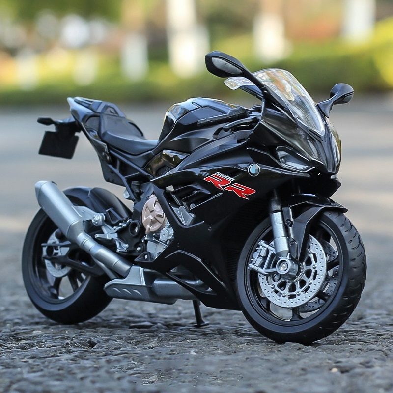 Preto)1:12 BMW s1000rr motos de corrida simulam modelo de motocicleta de  ximia - Faz a Boa!