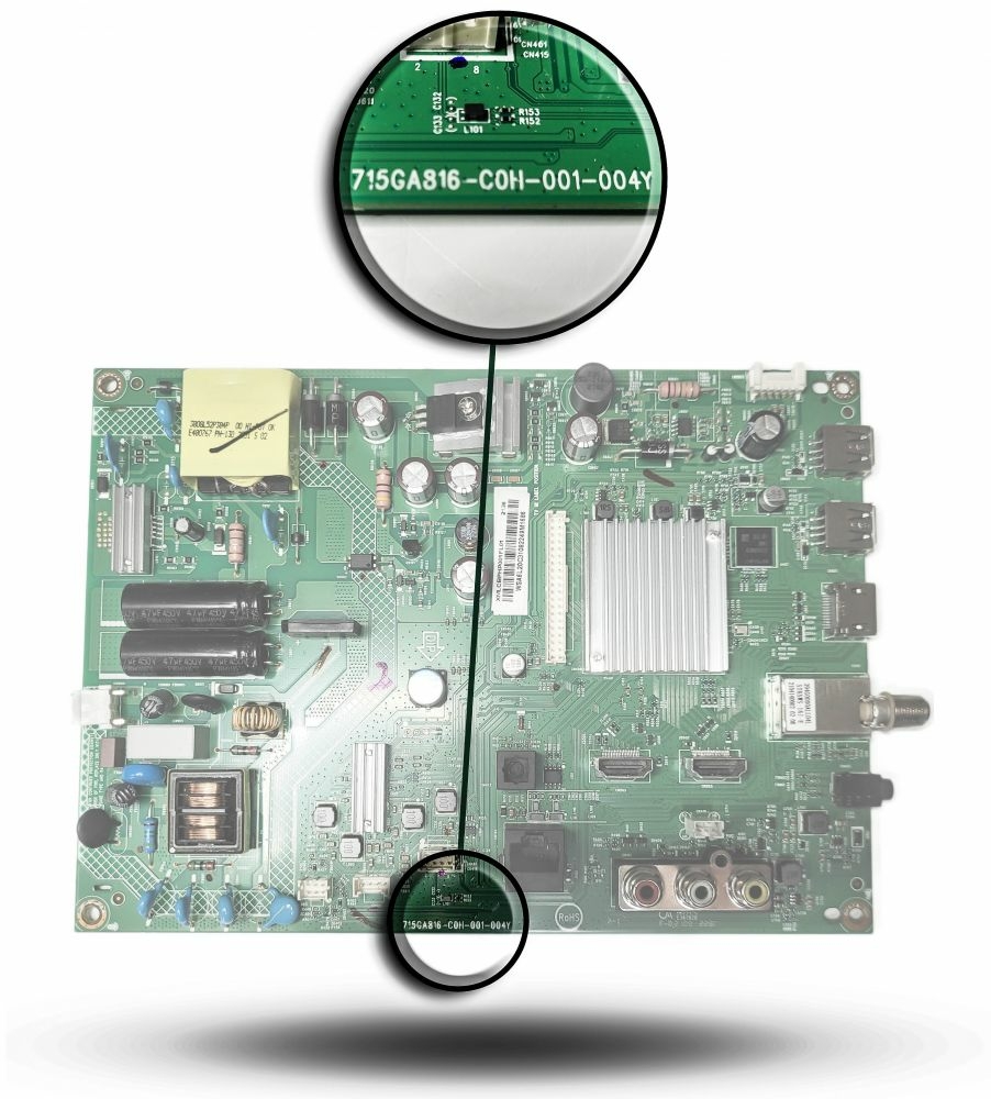 Motherboard TV PHILIPS 24PHH4000 715G6947 M01 000 004Y 705tqfpl184