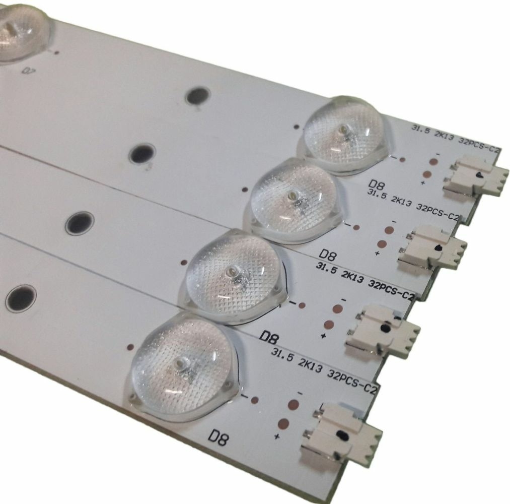 KIT 10 BARRES Bande Tv Led Lg Agf78401601 6916L-1987A / 1988A 55Lb580V