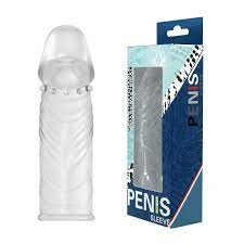 Capa Peniana Extensora Textura Massageadora e Veias Salientes