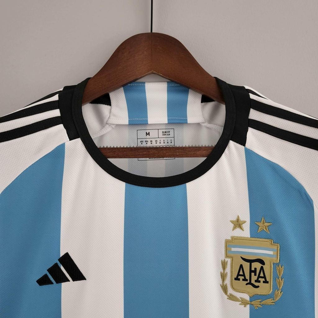 Camisa Pré-jogo Argentina in 2023  Adidas jersey, Blue adidas, Mens tops