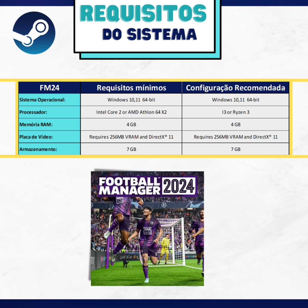 Football Manager 2022 + Editor + Brasil Mundi Up - Steam - DFG