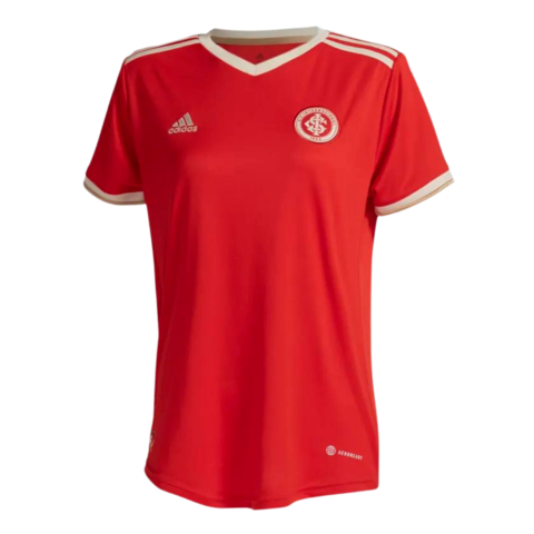 Camisa Internacional I 22 23 Torcedor Adidas Feminina Vermelho