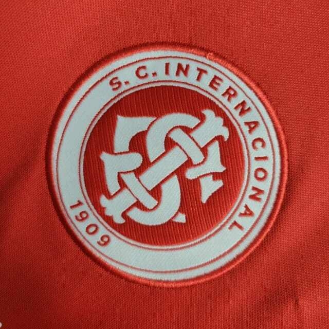 Camisa Internacional Infantil I 23/24 s/n° Torcedor Adidas Masculina -  Vermelho