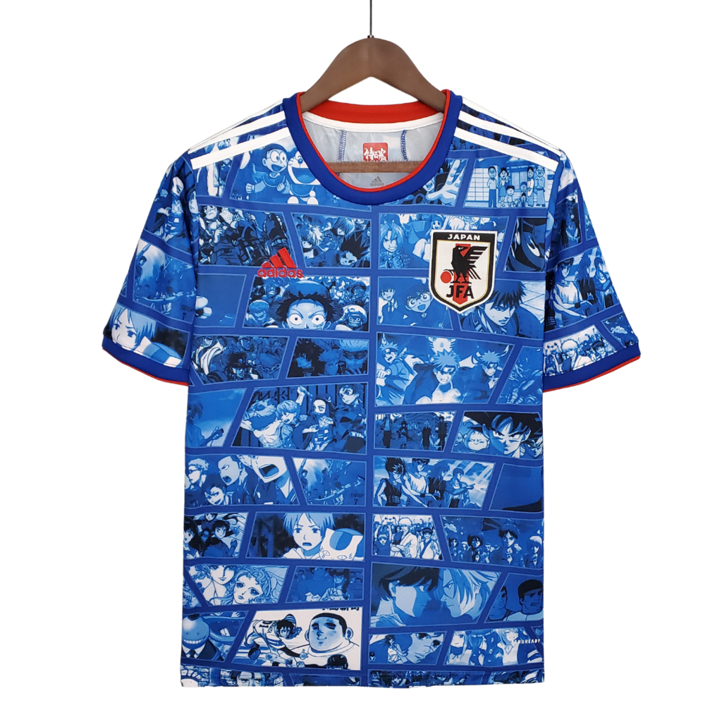 Camisa Seleção do Japão 2021 Torcedor Adidas Masculina - Azul