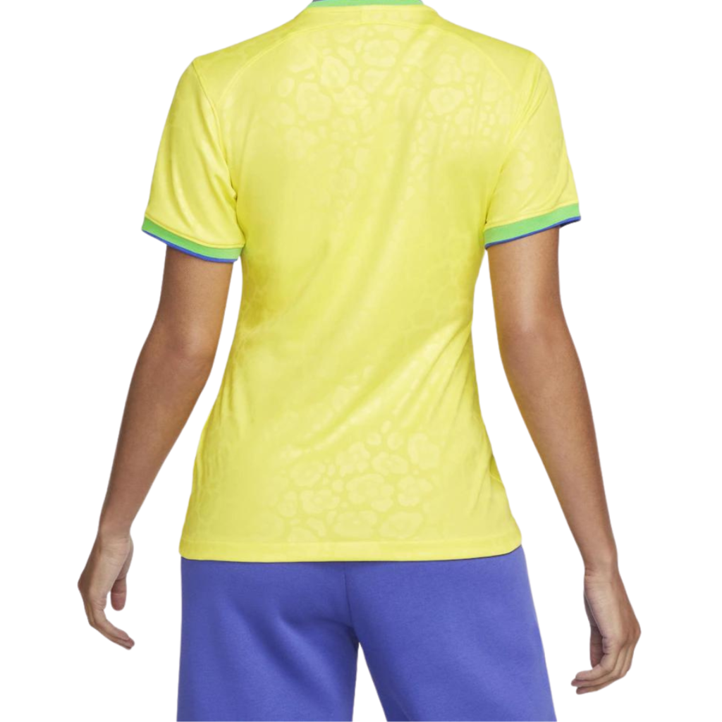 Camisa Seleção Brasileira I 2022 Torcedor Nike Feminina - Amarela