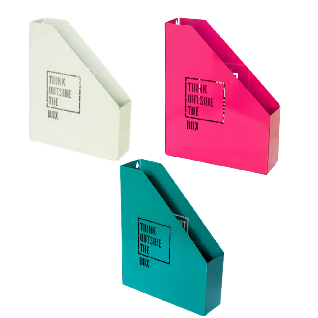 2 Soportes Acrílicos Para Estantes - 4 Compartimentos, Organizador De Escritorio Apilable Para Libros Y Revistas