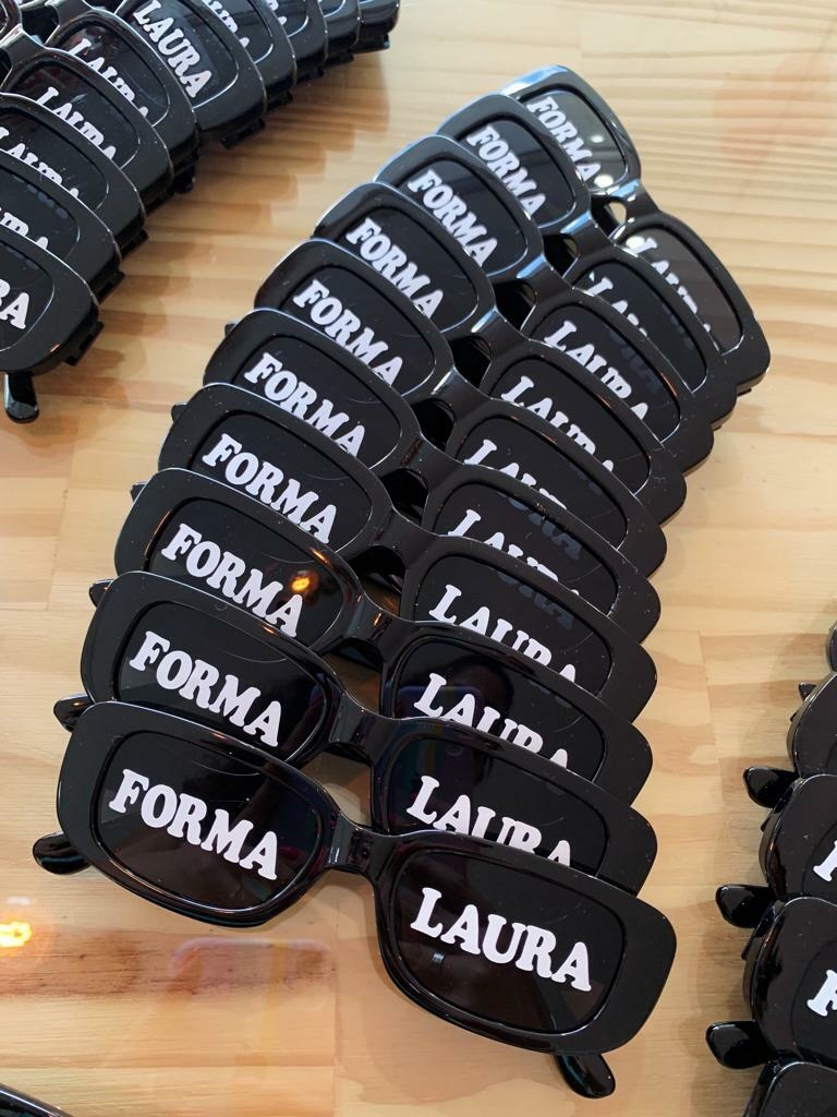 Óculos Retro personalizado para festas