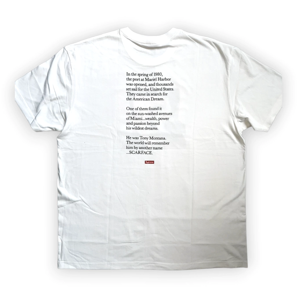 Camiseta Supreme x Scarface - Comprar em UAV Streetwear
