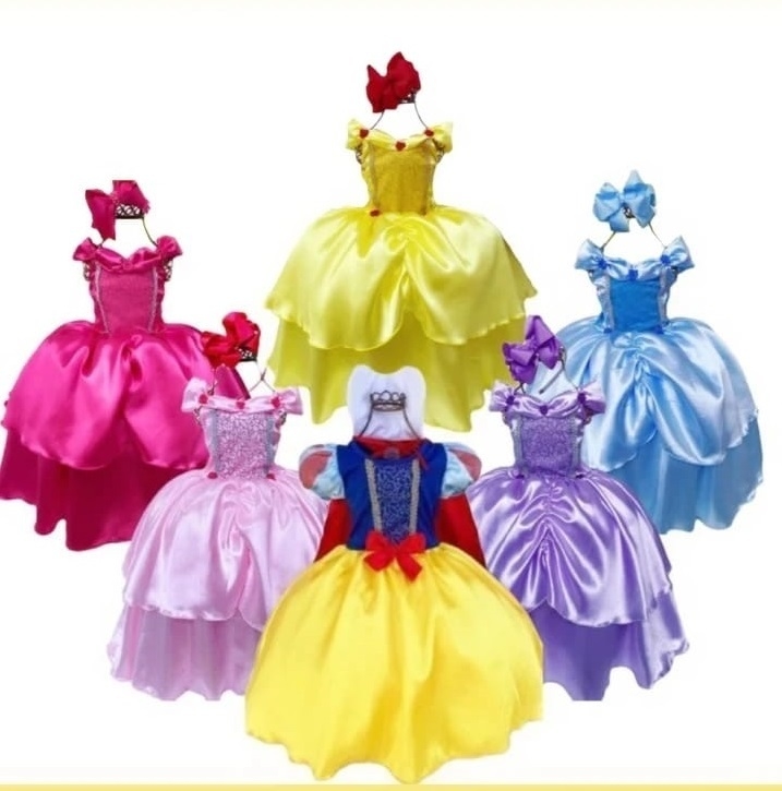 Fantasia Luxo Pequena Sereia (com tiara) (infantil) R$119,90