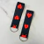 Llaveros Cinta Sublimada Heart Red