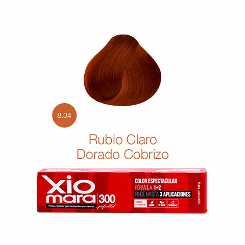 Xiomara 300 8.34 Rubio Claro Dorado Cobrizo