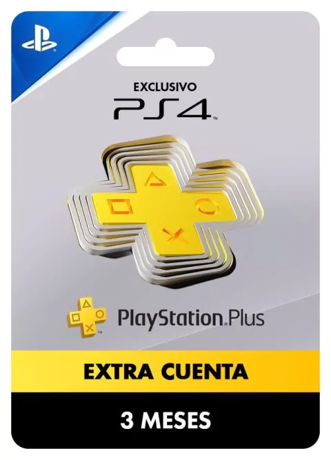 Ps Plus Extra 3 Meses PS4
