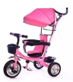 TRICICLO INFANTIL DIRECCIONAL CAPOTA 360 - comprar online