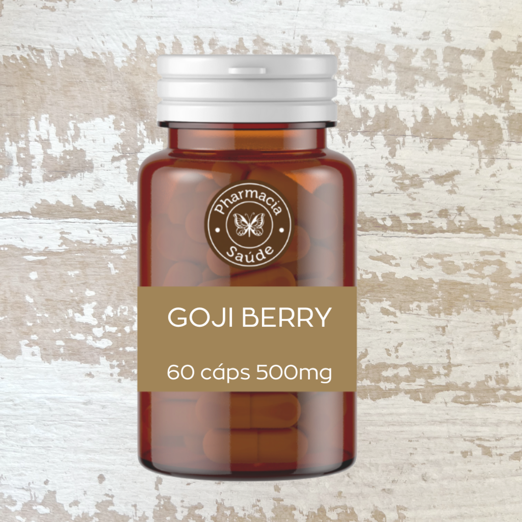 GOJI BERRY 500MG 60 CÁPSULAS Pharmacia Saúde