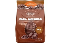 Chocolate Para Moldear Alpino Pins CAJA x 6 Kg | LECHE | - Lodiser -